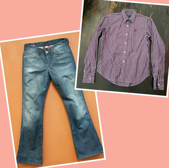 Lucky Brand Blue Jeans 2/26 - Picture 2 of 7